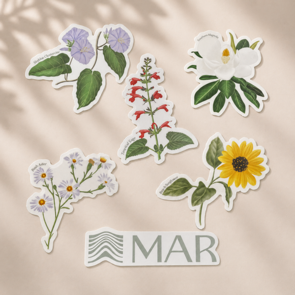 Native Plant Sticker Pack